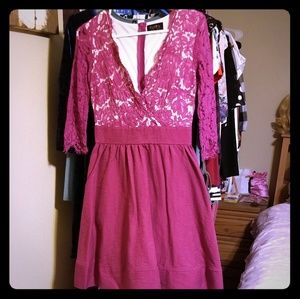 EUC Vintage Lace Cocktail Party Dress